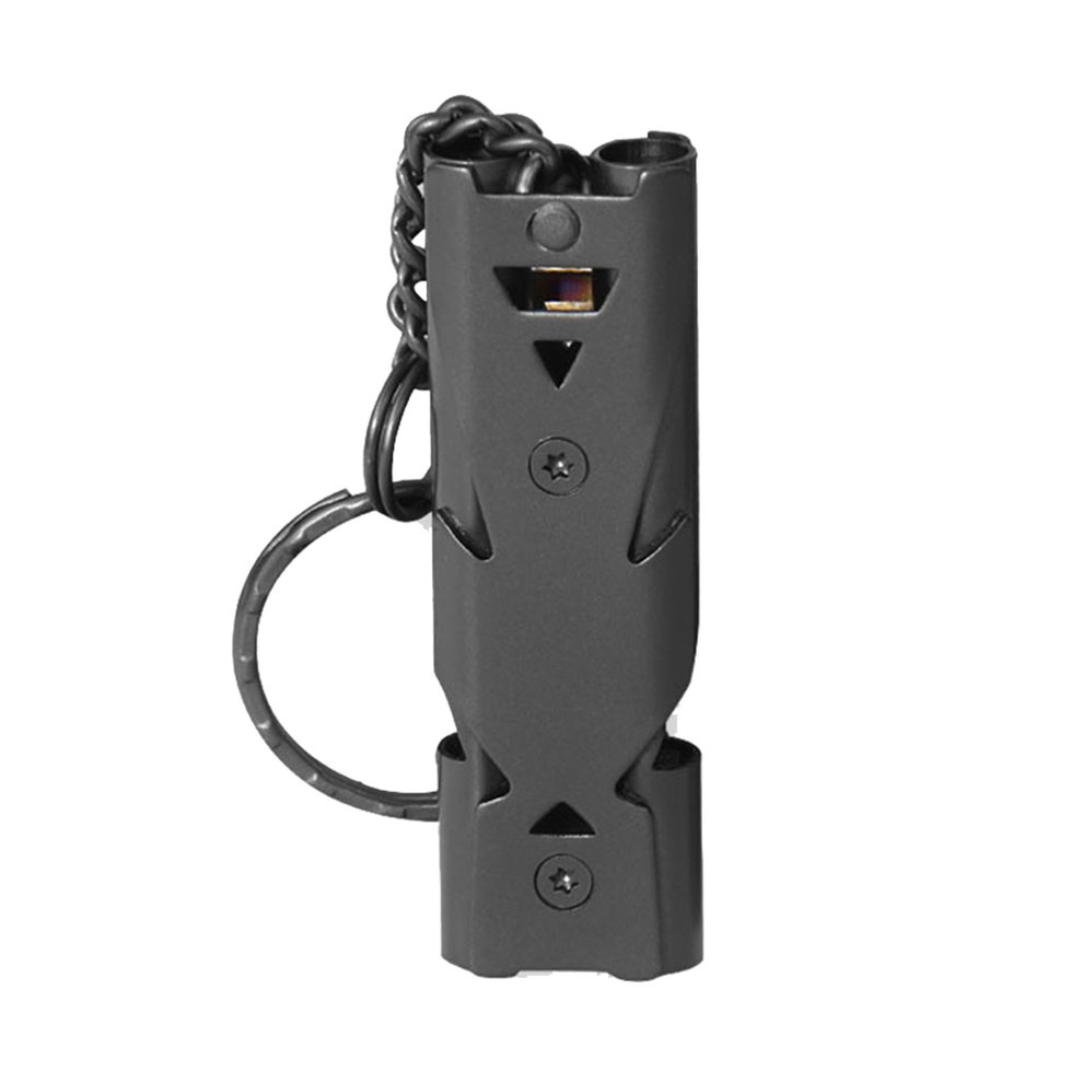 Stainless Whistle Double Tube Lifesaving Emergency SOS Outdoor Survival Whistle Stainless Whistle Double Tube Lifesaving Emergency SOS Outdoor Survival Whistle